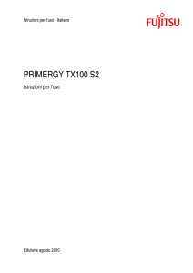 PRIMERGY TX100 S2 Server