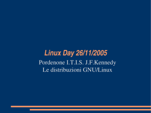 Linux Day 26/11/2005