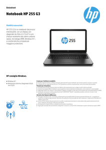 Notebook HP 255 G3