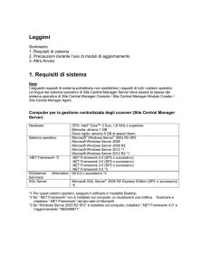 Leggimi 1. Requisiti di sistema - cs.psn