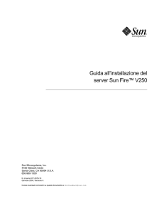 Sun Fire V250 Server Installation Guide - it