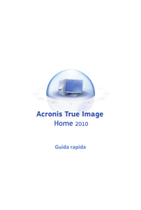 Acronis True Image Home 2010 Quick Start Guide