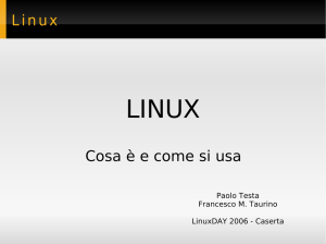 Linux Cosa è e come si usa