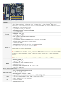 LGA 775 per Intel Core™ 2 Extreme / Core™ 2 Quad / Core™ 2 Duo