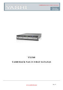 yx1360 yashi rack nas 2 u 8 bay sata/sas