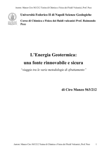 Energia Geotermica