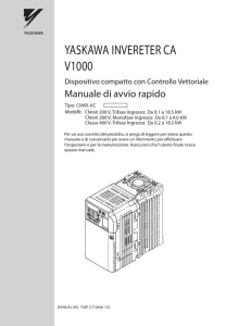 yaskawa invereter ca v1000