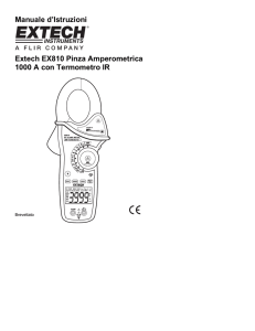 Extech EX810 Pinza Amperometrica