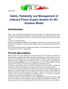 Safety, reliability and management of onboard power supplay