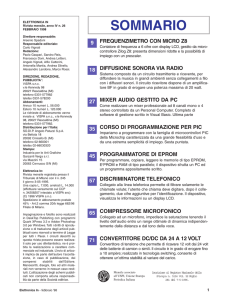 schema elettrico - Benvenuti nel sito di Domenico Pannullo