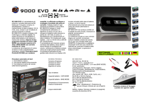 BC 9000 EVO è il caricabatteria più potente e versatile della gamma
