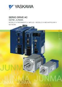 servo drive ac serie junma - Yaskawa Europe