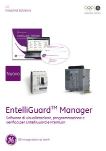 EntelliGuardTM Manager - GE Industrial Solutions