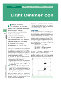 Light Dimmer con