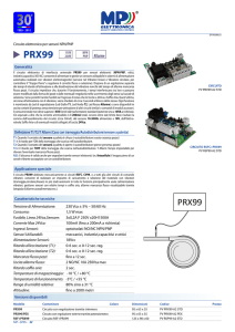 PRX99 110V - MP Elettronica