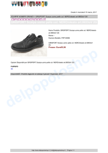 GRISPORT Scarpa uomo pelle col. NERO/oleato