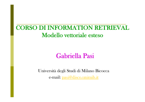 Gabriella Pasi - Information Retrieval Laboratory