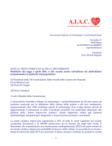 associazione italiana di aritmologia e cardiostimolazione
