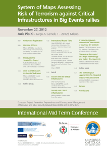 International Mid Term Conference System of Maps Assessing Risk