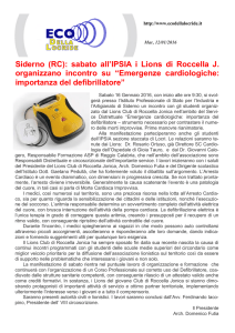 eco della locride - IPSIA di Siderno (RC)