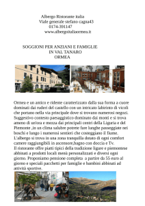 Scarica il PDF - Albergo Ristorante Italia, Ormea (Cuneo)