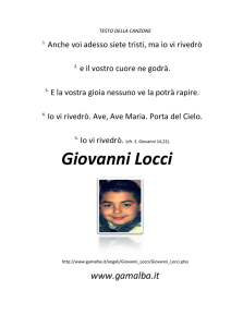 Giovanni Locci Giovanni Locci ovanni Locci