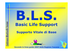 Basic Life Support - Misericordia Montelupo Fiorentino