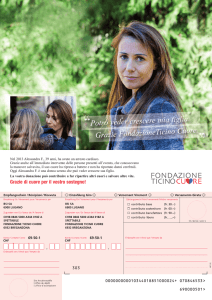 Campagna Fondi 2015 - Fondazione Ticino Cuore