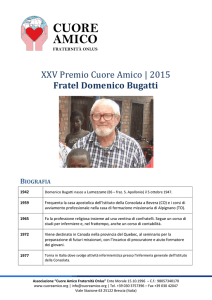 Biografia di fratel Domenico Bugatti