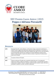 Biografia di Peppo e Adriana Piovanelli