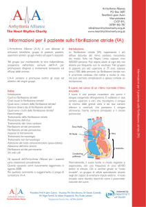 AF Patient Info Italian Info Sheet 6 page.indd