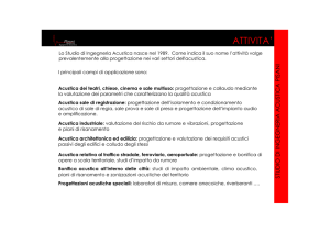 attivita - Studio Ingegneria Acustica Pisani