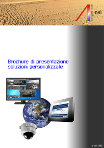 Brochure di presentazione: soluzioni personalizzate