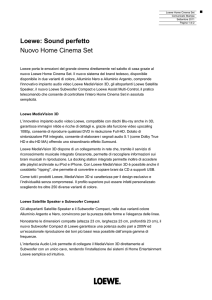 Loewe: Sound perfetto Nuovo Home Cinema Set