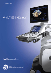 Vivid™ E9 XDclear™