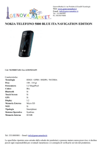 nokia telefono 5800 blue ita navigation edition