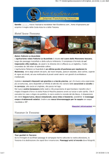 Hotel lusso Toscana Vacanze in Toscana