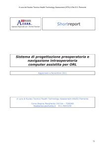 Shortreport - ARESS Piemonte