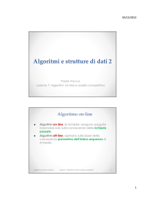 Algoritmi e strutture di dati 2