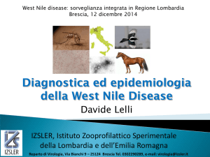 Diagnostica ed epidemiologia della West Nile Disease