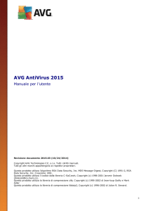 AVG AntiVirus 2015 User Manual