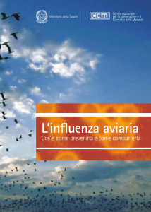 L`influenza aviaria