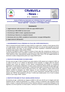 Newsletter n. 2 del 22-6-2012