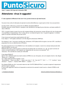 Stampa - Attenzione: virus in agguato!