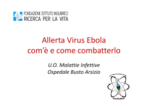 Presentazione Ebola 15 gennaio Gerenzano