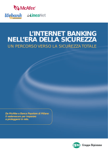 l`internet banking nell`era della sicurezza