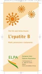 L`epatite B - European Liver Patients Association