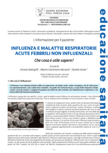 Inserto Influenza