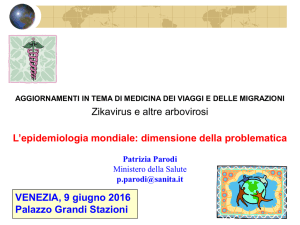 Presentazione di PowerPoint - Viaggiatori, malattie infettive