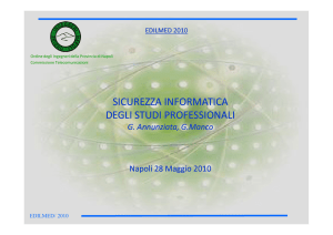 sicurezza informatica degli studi professionali